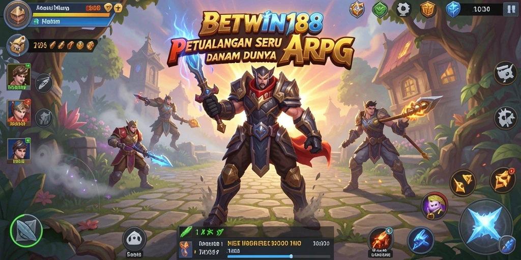 Tangkapan layar utama BETWIN188 menampilkan aksi pertarungan yang mendebarkan.