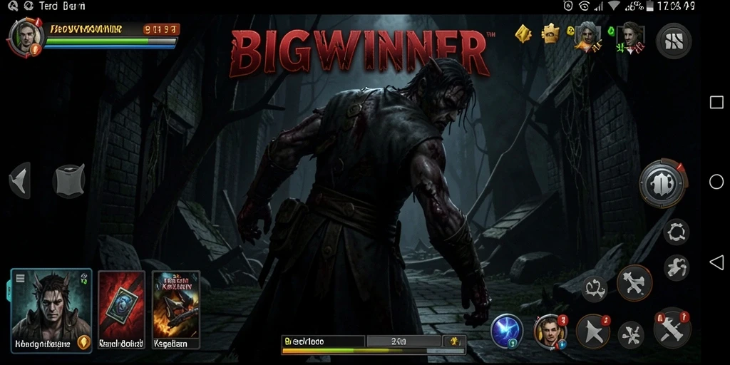 Gameplay menegangkan dan suasana Horror yang mencekam dalam BIGWINNER.
