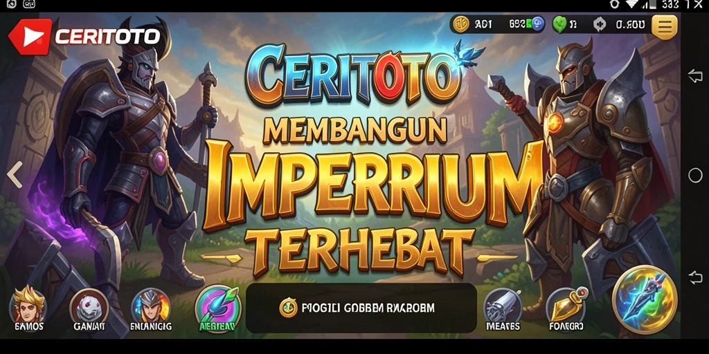 Tampilan gameplay <strong>CERITOTO</strong> yang strategis dan mendebarkan.