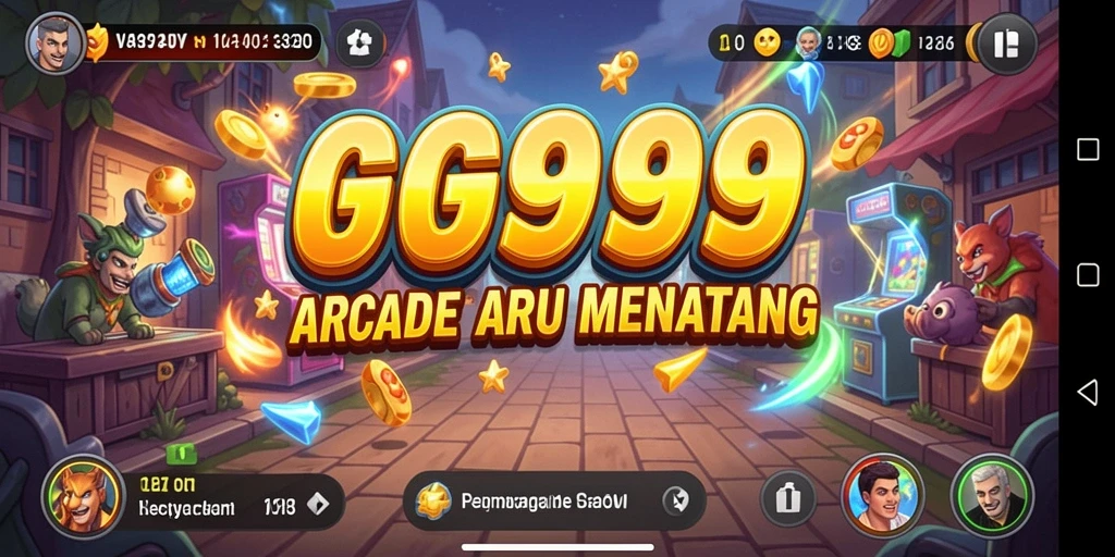 Screenshot gameplay GG999 menampilkan aksi seru dalam permainan Arcade.