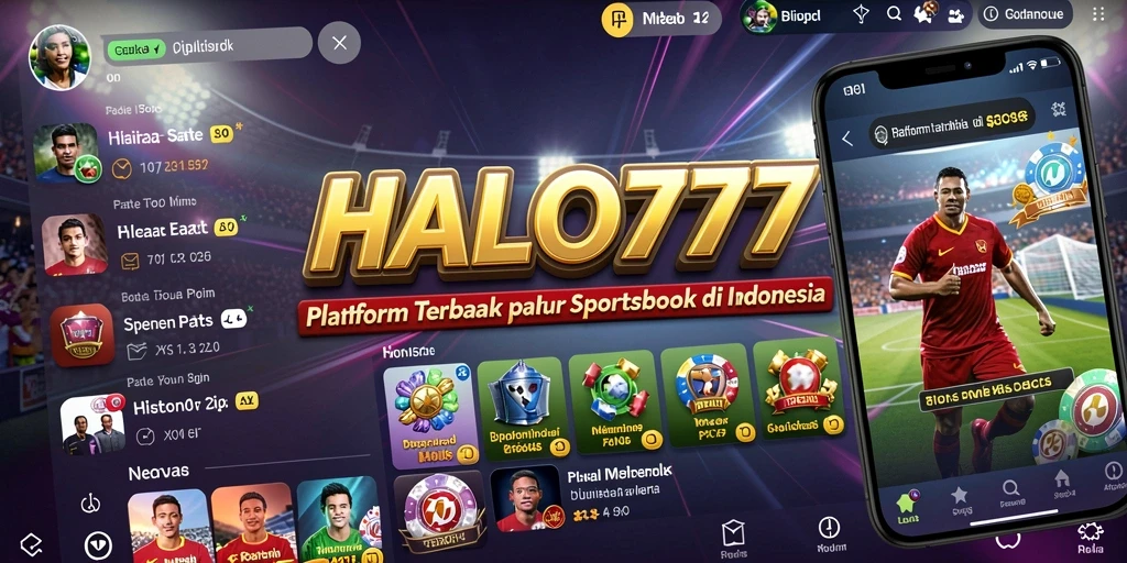 Screenshot permainan Sportsbook HALO777 yang menarik dan interaktif.