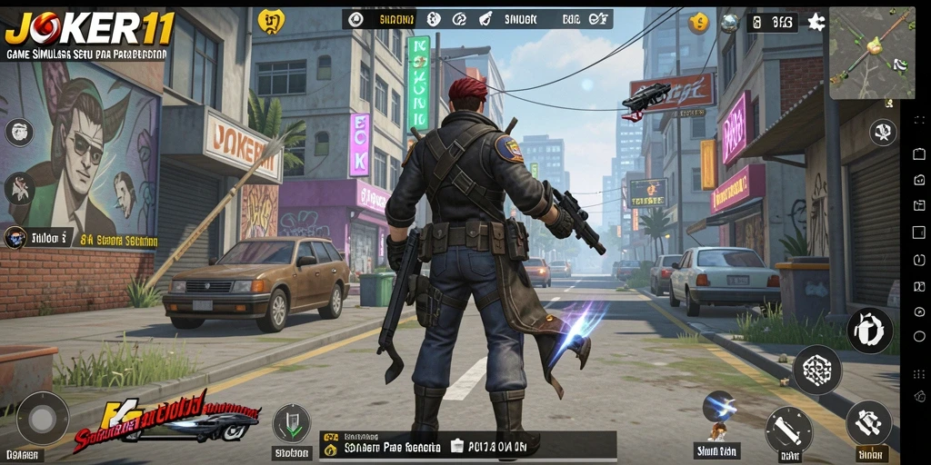 Tampilan gameplay yang menarik dalam JOKER11, menawarkan pengalaman simulasi yang mendalam.