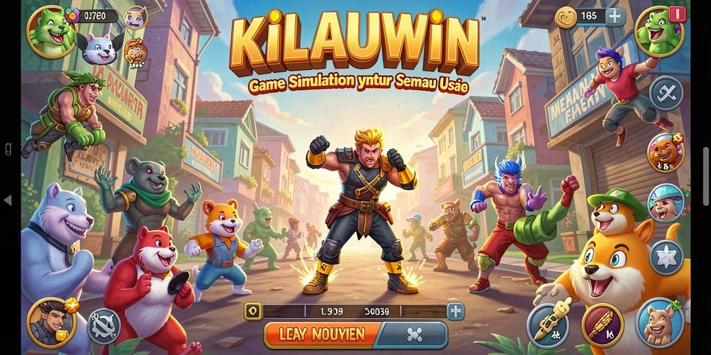 Screenshot gameplay KILAUWIN dengan pengalaman simulasi menarik.