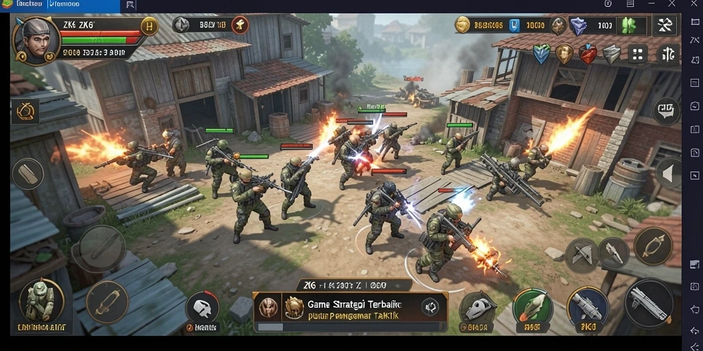Gameplay seru dan strategis di ZK6 dengan visual menawan.